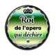 Cabochon Résine - roi de l'apéro qui déchire