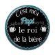 Cabochon Résine - c'est moi papi le roi de l'apéro