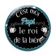 Cabochon Verre - c'est moi papi le roi de l'apéro