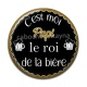 Cabochon Résine - c'est moi papi le roi de l'apéro