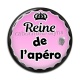 Cabochon Résine - reine de l'apéro