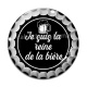 Cabochon Verre - c'est moi le roi de la bière