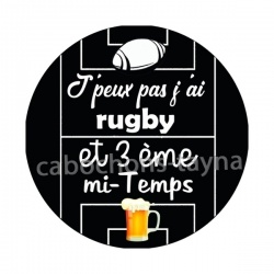 j'peux pas j'ai rugby et 3 eme mi temps