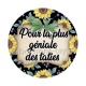 pour la plus géniale dse taties