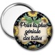 Miroir de poche - pour la plus géniale dse taties