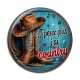 Cabochon Résine - j'peux pas j'ai country