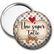 Miroir de poche - une super tatie