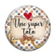 Cabochon Verre - une super tata