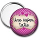 Miroir de poche - une super tatie
