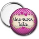 Miroir de poche - une super tata