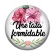 Cabochon Résine - une tata formidable