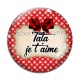 Cabochon Verre - tata je t'aime