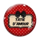 Cabochon Verre - tatie d'amour