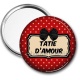 Miroir de poche - tatie d'amour