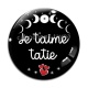 Cabochon Verre - je t'aime tatie
