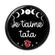 Cabochon Résine - je t'aime tata