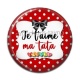 Cabochon Résine - je t'aime ma tata