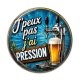 Cabochon Résine - j'peux pas j'ai pression