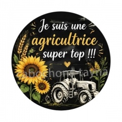 je suis une agricultrice super top