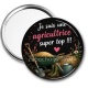 Miroir de poche - je suis une agricultrice super top
