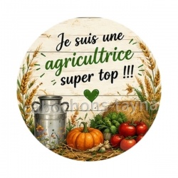 je suis une agricultrice super top
