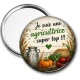 Miroir de poche - je suis une agricultrice super top
