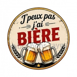 j'peux pas j'ai bière