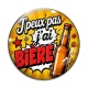 Cabochon Verre - j'peux pas j'ai bière