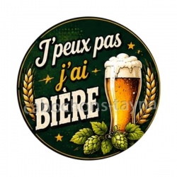 j'peux pas j'ai bière