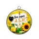 Pendentif Cabochon Argent - une super ASH