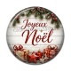 Cabochon Résine - joyeux noël