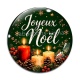 Cabochon Verre - joyeux noël