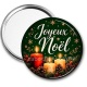 Miroir de poche - joyeux noël