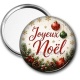 Miroir de poche - joyeux noël