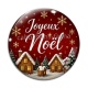 Cabochon Verre - joyeux noël
