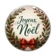 Cabochon Verre - joyeux noël
