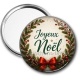 Miroir de poche - joyeux noël