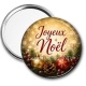 Miroir de poche - joyeux noël