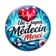 Cabochon Verre - un super médecin merci