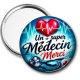 Miroir de poche - un super médecin merci