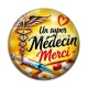 Cabochon Résine - un super médecin merci