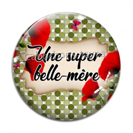Cabochon Verre - une super belle mère