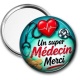 Miroir de poche -  un super médecin merci