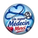 Cabochon Résine -  un super médecin merci