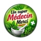 Cabochon Résine -  un super médecin merci