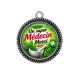 Pendentif Cabochon Argent -  un super médecin merci