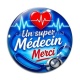 Cabochon Verre -  un super médecin merci