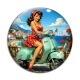 Cabochon Verre - pin up