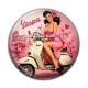 Cabochon Résine - pin up