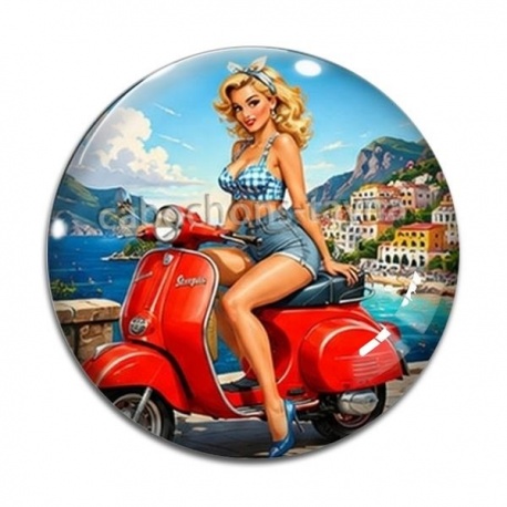 Cabochon Verre - pin up